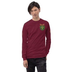 the kinfolk ls shirt (maroon)